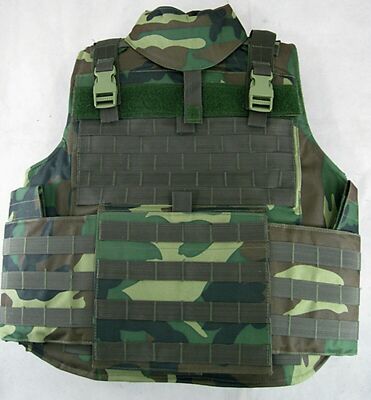 Gilet Tactique Airsoft SPC Plate Carrier Multicam Molle Support De Plaque