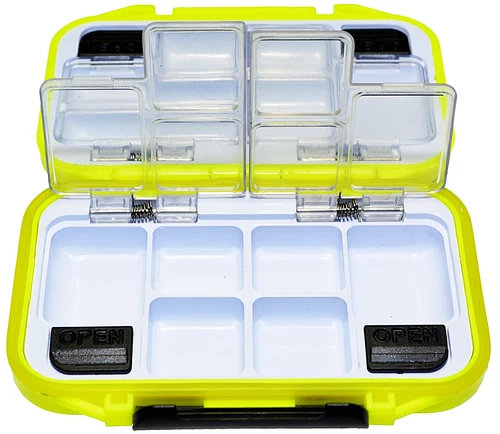 1x Fishing Lure Bait Tackle 2 Layer Storage Box Case Waterproof Compartments NEW - Picture 149 of 150