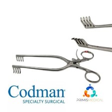 Codman 50-1160 Beckman Adson Laminectomy Retractor Sharp Blade 7-1/2"