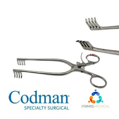 Codman 50-1160 Beckman Adson Laminectomy Retractor Sharp Blade 7-1/2''