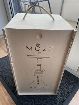 2in1 Moze Breeze Two Shisha  Wavy Blue | Wavy Frosted | Neuwertig
