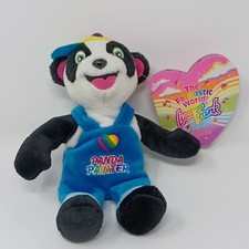 VTG Lisa Frank Fantastic Beans Beanie Plush Panda Painter NWT