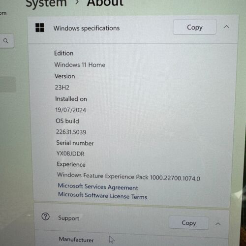 Lenovo Slim Pro 7 14ARP8 14" Ryzen 7 7735HS 3.2GHz 16GB RAM 512GB SSD #H201 - Picture 4 of 11
