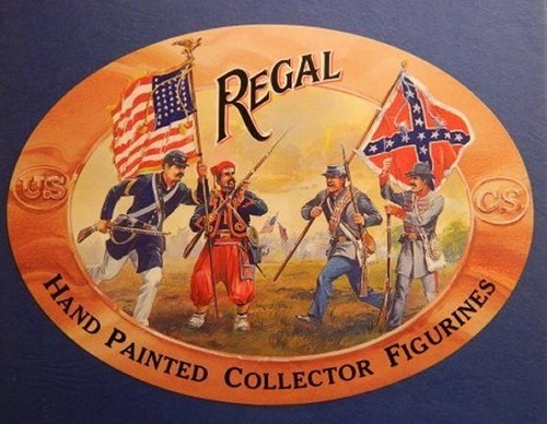 ACW 6th U.S. Cavalry Officer GLOSS Regal Enterprises Toy Soldier - ACW-27a - Picture 2 of 4