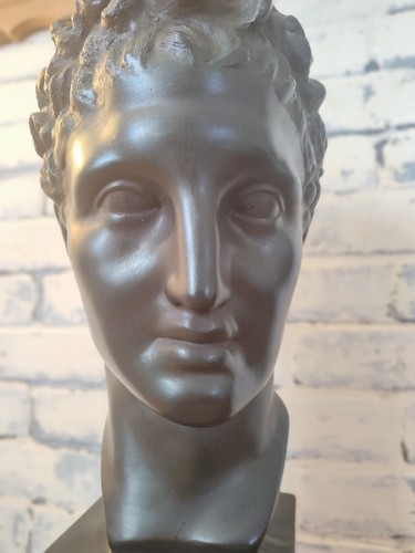 Michelangelos David 60er Jahre Austin Productions Skulptur Büste signiert Vintage - Bild 14 von 20