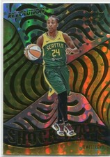 2022 Panini Revolution WNBA JEWELL LOYD SHOCKWAVE #20 PARALLEL SEATTLE STORM
