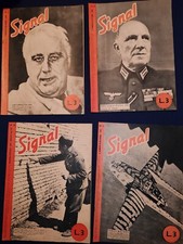 Signal - rivista 4 Numeri 1943 N. 20-21-22-24