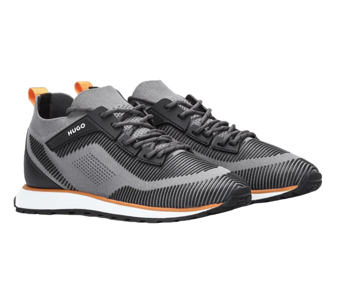 HUGO BOSS GREY MENS SHOES ICELIN RUNN RKN 50471301069 | eBay