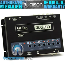 AUDISON BIT TEN CAR SIGNAL INTERFACE PROCESSOR WITH 4 CHANNELS IN & 5 OUT NEW