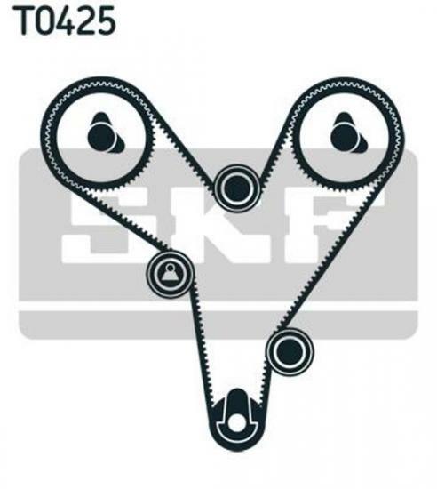 Skf Zahnriemensatz FüR Mazda 323 F,626 IV,MX-3,MX-6,XEDOS 6 9-image