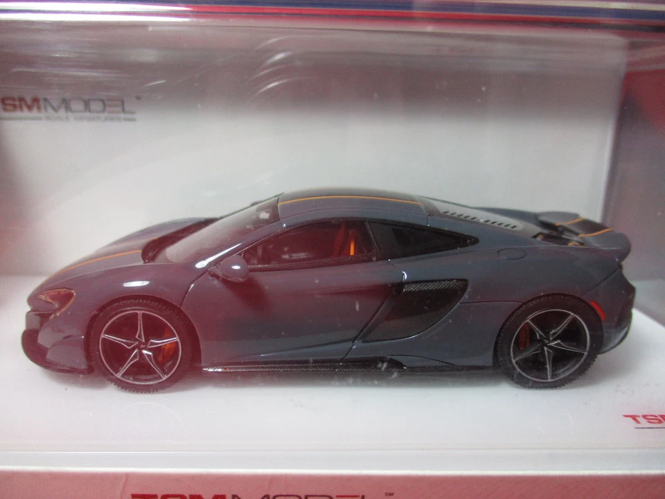 1/43 Scale McLaren 675LT 2015 Chicane Grey Minichamps Spark Models TSM430209 - Image 2 of 3