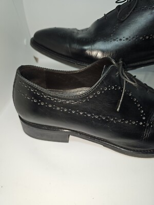 Johnston & Murphy Reece Whole Cut Wingtip 24-2717 Made In  display picture 1
