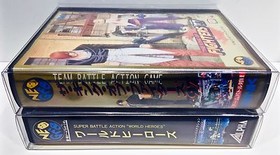 10 Box Protectors for NEO GEO AES Game Boxes  Standard / Clamshell  Custom Read