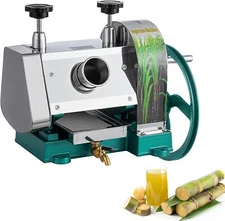 Manual Sugar Cane Juicer Stainless Steel Sugarcane Press Machine Extractor 50KG