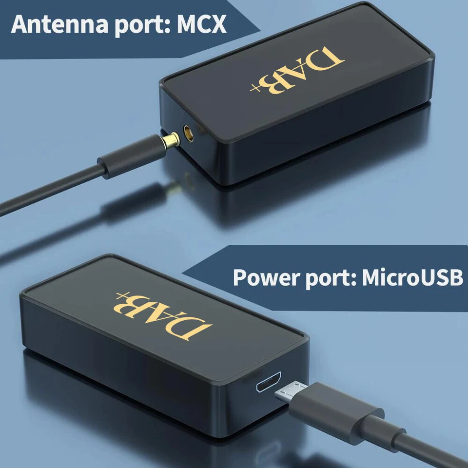 DAB+ Box Antenne mit USB Adapter Receiver Für Android Autoradio GPS Player - Bild 2 von 4