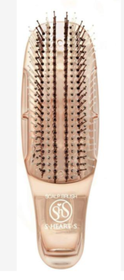 S Heart S Scalp Brush World Model (Short) Pink Gold New health of