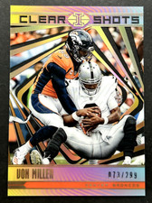 2018 Panini Illusions - Von Miller #CS-VM Denver Broncos - Clear Shots /299