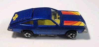 Vintage Zylmex Zee Toys P339 Blue Chevy Monza Hatchback 1/64