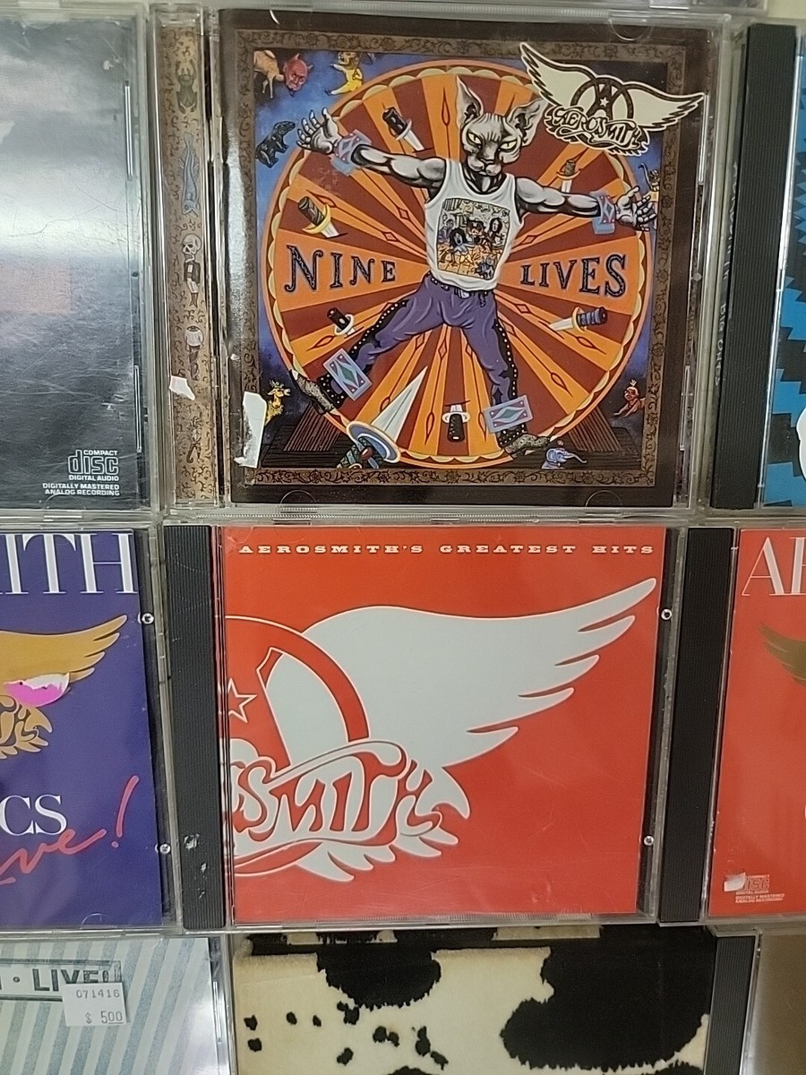 Aerosmith 19 CD Lot. Includes All CD's Pictured See All