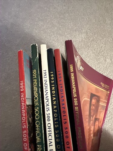 6 Stück.  Indianapolis 500 Programme.  1989, 1991, 1992, 1993, 1994, 1995 - Bild 13 von 13