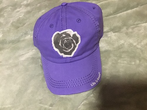 sun wash chill tattered rose hat 