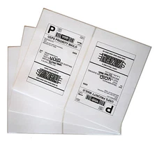 300 Round Corner 8.5x5.5 Premium Laser Mailing Shipping Labels For Laser ink