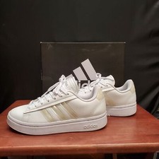 Adidas Size 6 Grand Court Alpha White Tennis Shoes GY7056