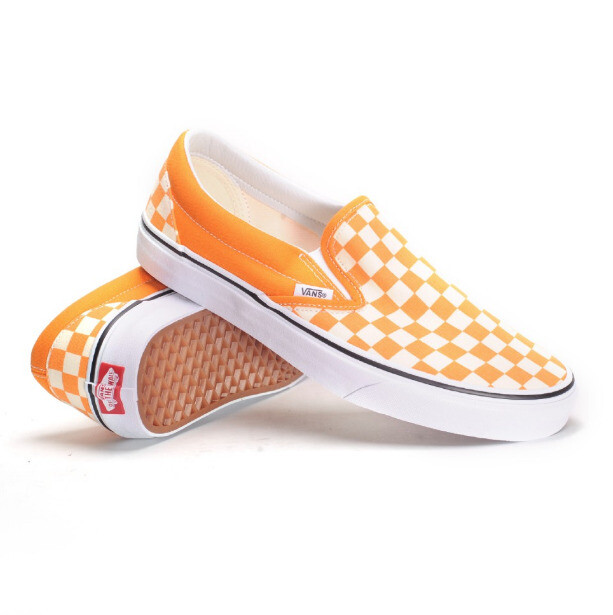cheddar vans slip ons
