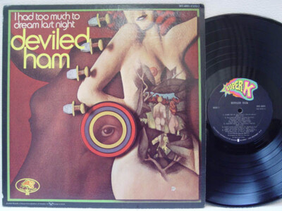 DEVILED HAM - I Had Too Much to Dream Last Night LP (1st US Pressing on SUPER K)