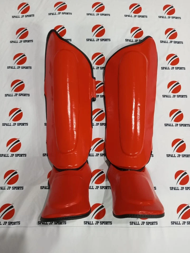 Espinilleras personalizadas de Sparring Gear MMA Kickboxing Shin Pads Foto 2 de 3