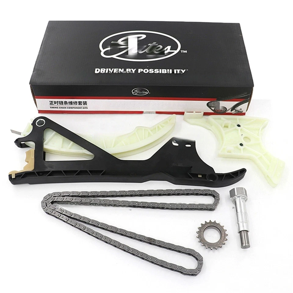 Kit de cadena de distribución bomba de aceite engranaje para BMW N51 N52 N55 325 335i X3 X5 X6 F22 3,0 L Foto 4 de 4
