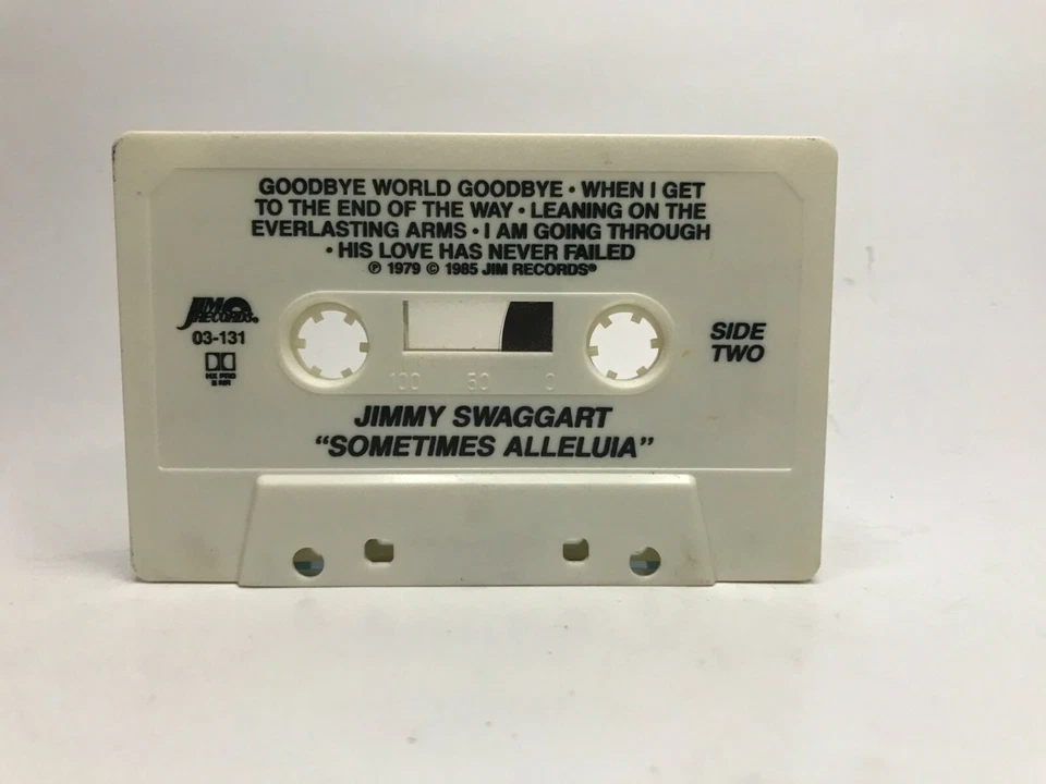 Jimmy Swaggart "Sometimes Alleluia" (Cassette, 1979) - Image 2 of 2