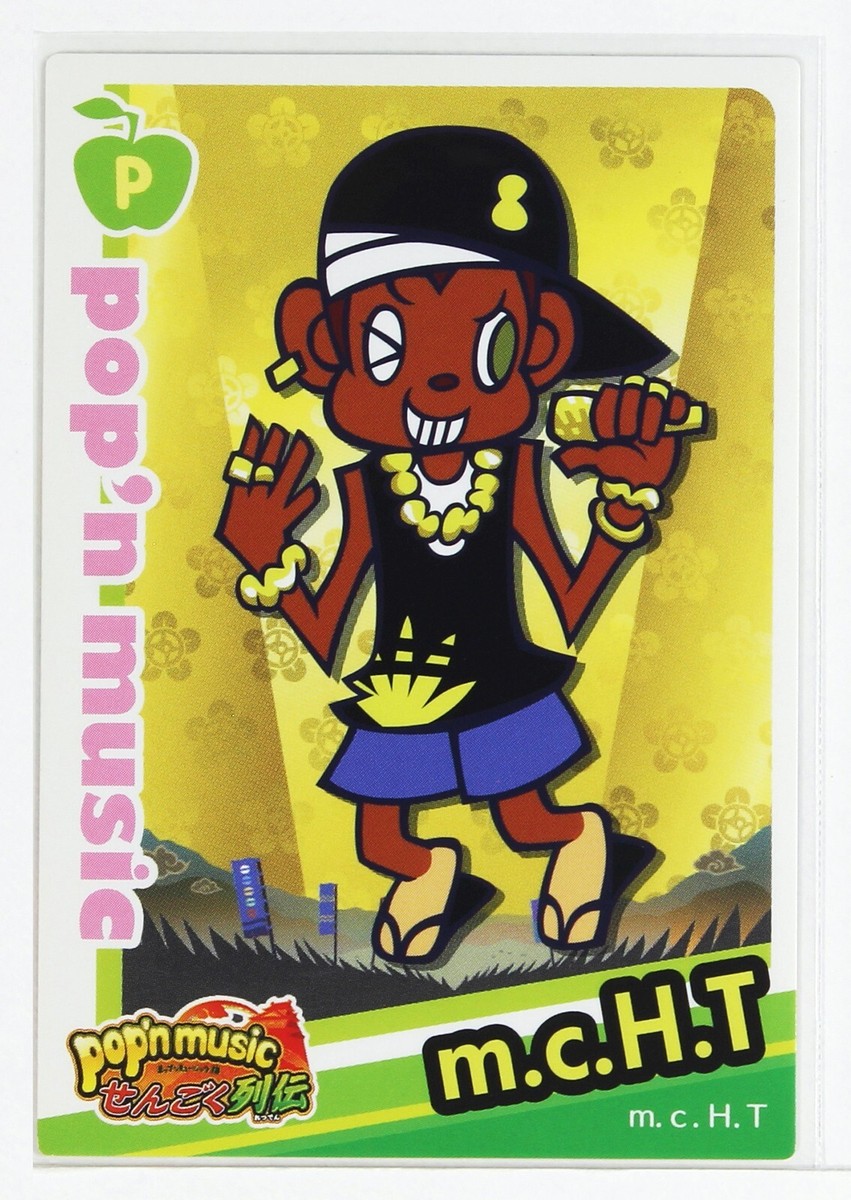 Pop'n Music Card PG20N030 m.c.H.T KONAMI Japan Game Character | eBay