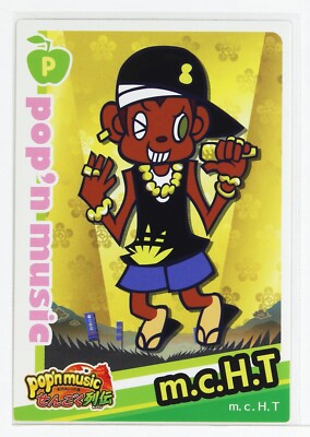 Pop'n Music Card PG20N030 m.c.H.T KONAMI Japan Game Character | eBay