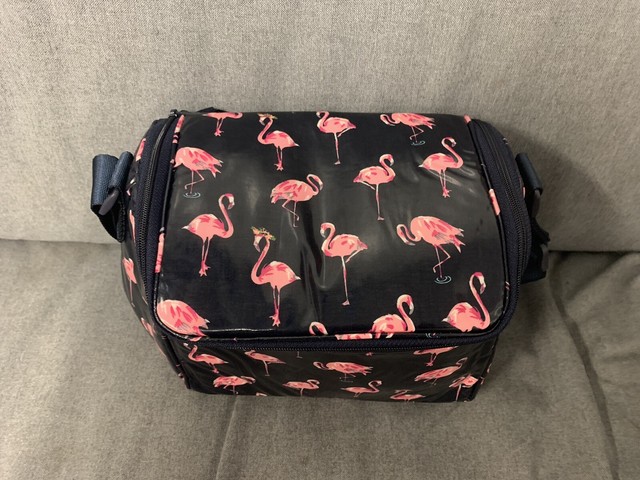 vera bradley flamingo fiesta tote