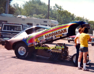 Roland Leong ''Hawaiian'' ''Ron Colson'' 1976 Monza NITRO Funny Car PHOTO! #(122b)