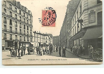 PARIS X - rue du Buisson-Saint-Louis - Edit. Verdier - 10569