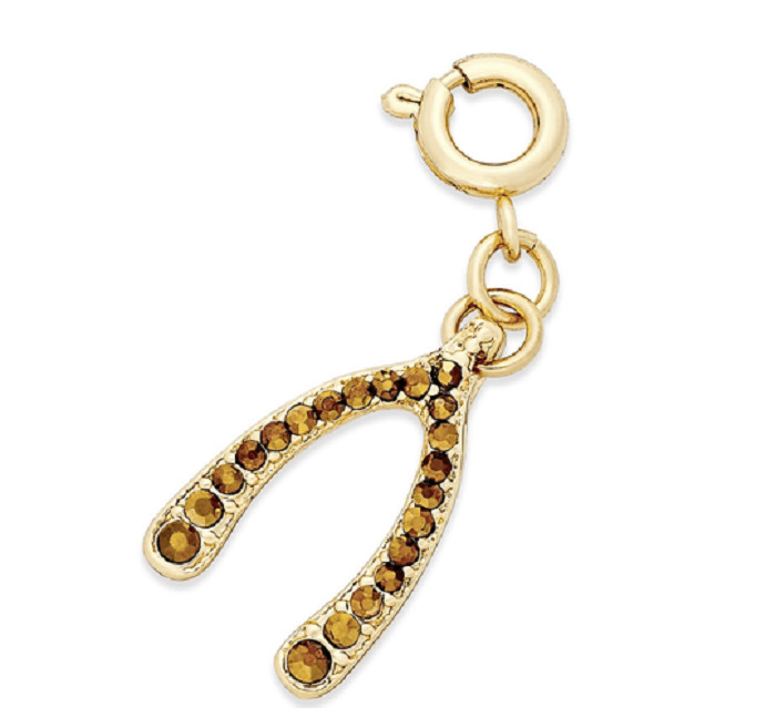 INC International Concepts Золотистый хрустальный брелок на поперечной косточке 2290₽