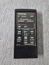 Genuine Toshiba Remote Control VC-76 Tested Working