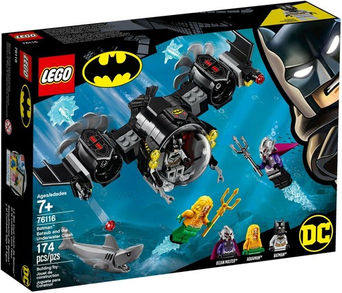 LEGO® DC Comics™ Super Heroes 76116 Batman™ en Bat-U-Boot NUEVO EMBALAJE ORIGINAL_ NUEVO SIN USAR, EN CAJA ORIGINAL - Imagen 1 de 5