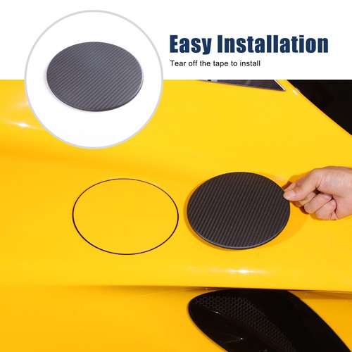 Dry Carbon Fiber Fuel Filler Gas Tank Cap Cover Trim For Lotus EMIRA 2022-2024+ - Picture 8 of 21