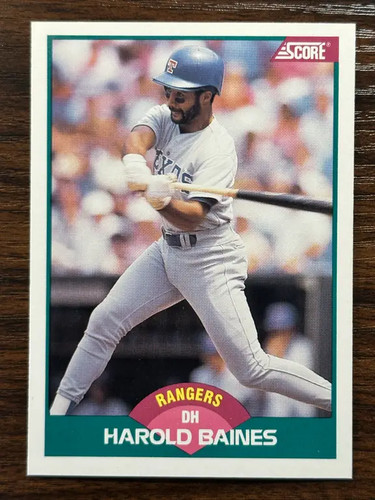 1989 Harold Baines #62T
