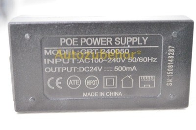 1PCS NEW POE power supply module GRT-240050 24v500ma Camera Poe power adapter #j