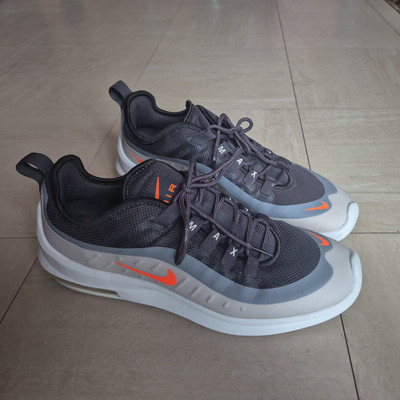 Mens Nike Air Max Axis Trainers AA2146 Thunder Grey /Total Orange Size UK  UK