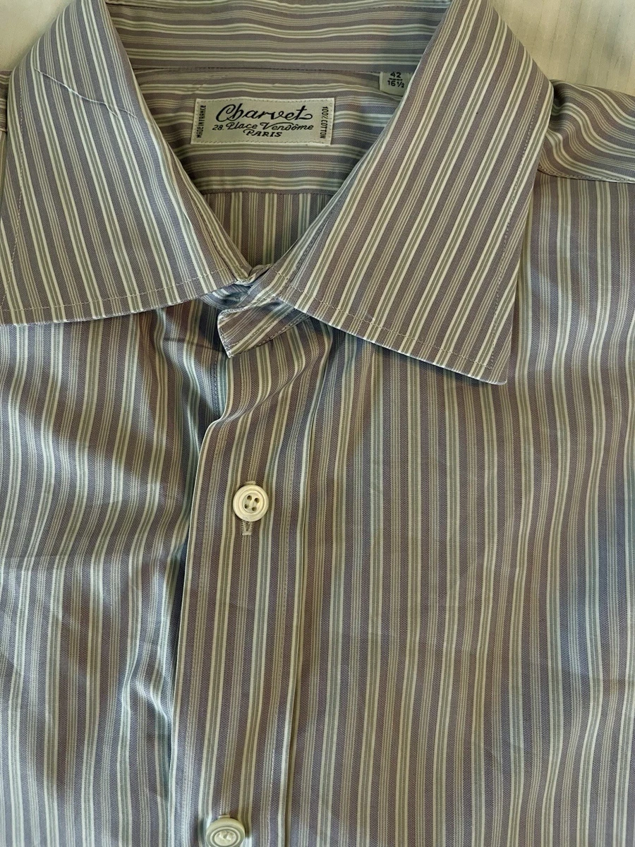 Charvet French Cuff Spread Collar Dress Shirts for Men for sale | eBay