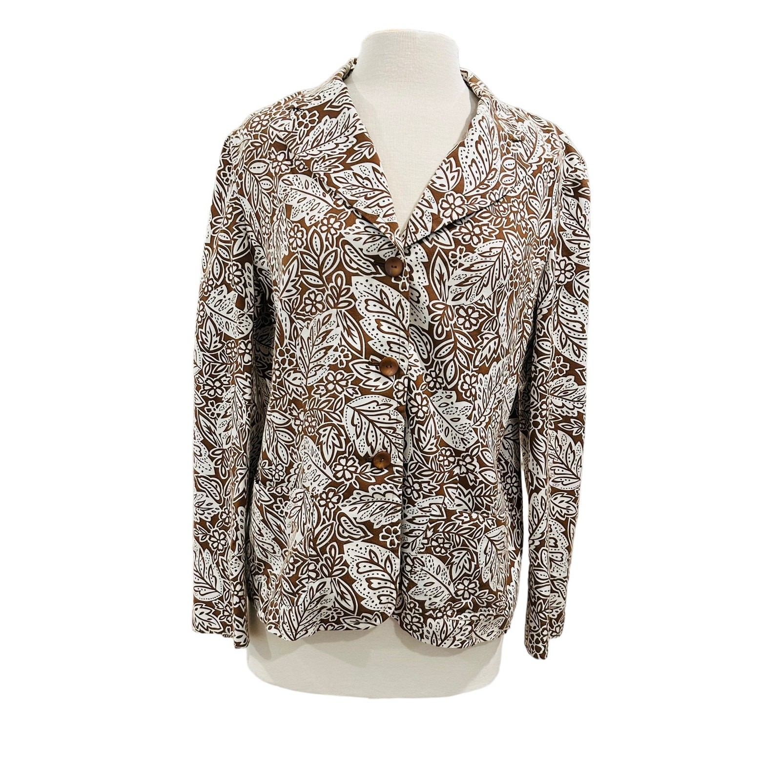 Pendleton Lightweight Jacket Silk Cotton Button F… - image 1