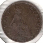 1926 George V Half Penny — photo from another recent sale