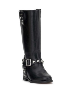 Jessica Simpson Milley Moto Boot in Black Size 9 NIB