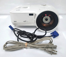 NEC NP510WS 3LCD 2100 Lumens Projector White With 87 Lamp Life Left