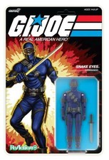 G.I. Joe ReAction  Wave 3 Snake Eyes  Cartoon  by Super7